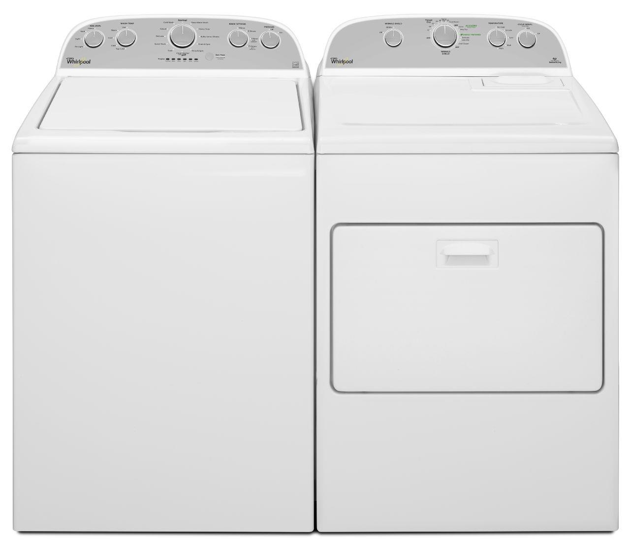 Whirlpool WTW5000DW+WED5000DW 4.3 cu. ft. Cabrio® HighEfficiency Top